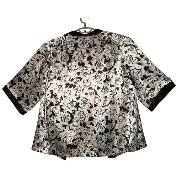 VTG  Edith Martin California Women 2 Piece Cardigan Tank Career Whimsy Goth USA - Picture 3 of 16